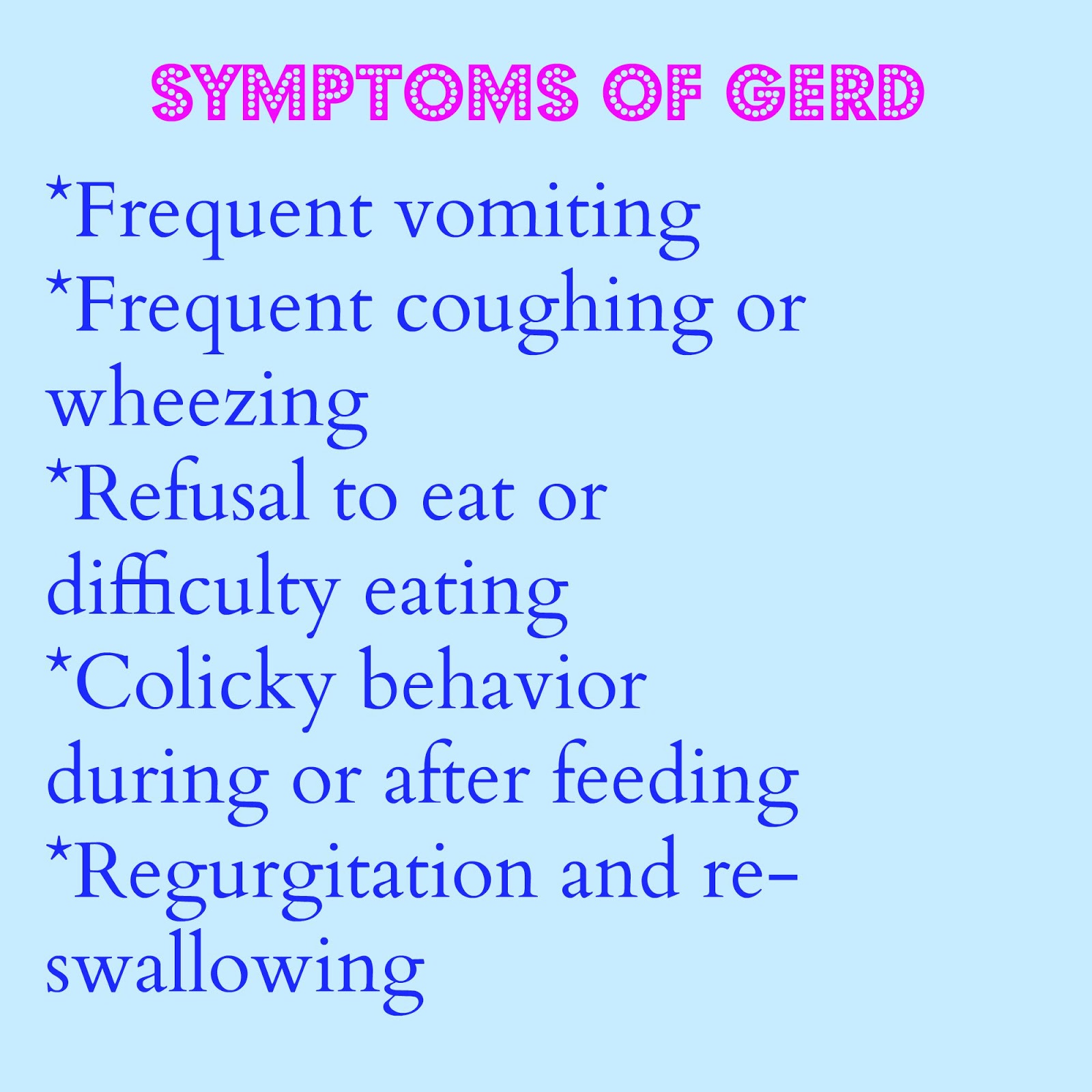 Wading Through Motherhood: Dealing with Your Baby's GERD ...