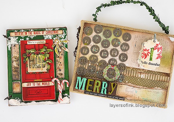 Layers of ink: Advent Calendar Countdown Tags