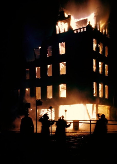 Fotografías a color de los bombardeos de Londres