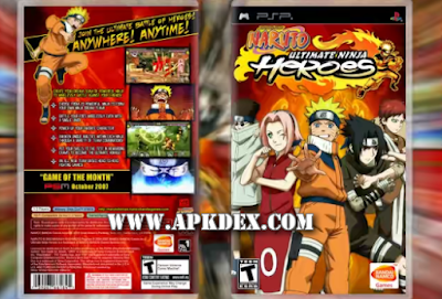 Naruto Ultimate Ninja Heroes iso cso PSP