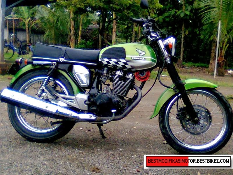 Contoh Modifikasi Honda CB 100 Classic untuk Inspirasi 