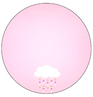 Blesing Rain for Girls Toppers or Free Printable Candy Bar Labels.