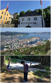 A cruise stop in Bergen, Norway