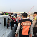 Polsek Kawasan Sunda Kelapa Polres Priok Laksanakan Pengamanan Wisata Kepulauan Seribu di Dermaga Kali Adem