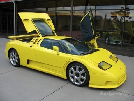 MICHAEL SCHUMACHER'S BUGATTI EB110