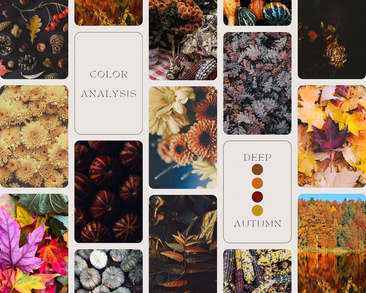 Deep Autumn Color Analysis