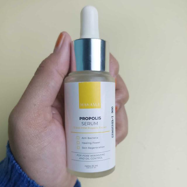 review hanasui propolis serum lokal untuk mengatasi jerawat