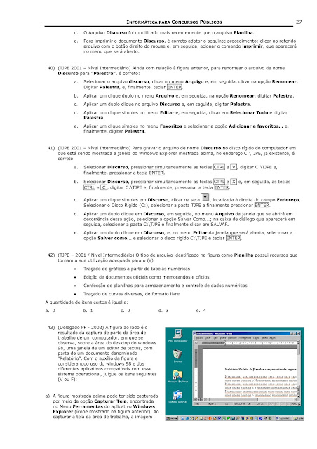 APOSTILA DE INFORMÁTICA PARA CONCURSOS PÚBLICOS