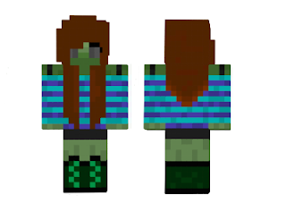 [Skins] Zombie Girl Skin