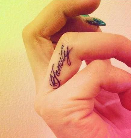 Finger Tattoos that are Creative & Beautiful