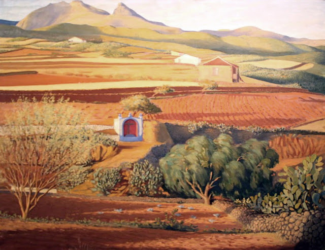 Pedro de Guezala, Paisajistas españoles, Paisajes de Pedro de Guezala, Pintor español, Pintores de Tenerife, Pintor Pedro de Guezala