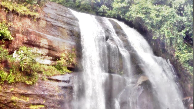 Tempat Wisata Air Terjun 7 Tingkat di Pal-28 yang Belum Diambah Banyak Wisatawan #Kab Landak Kal-Bar