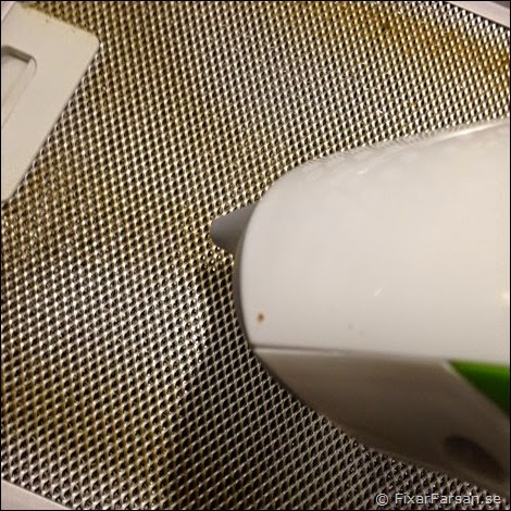Ångrengöring-Spisfläktfilter