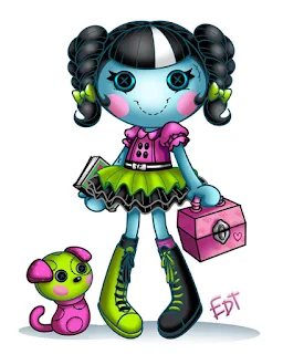 Free Lalaloopsy with Pets Clip Art.  