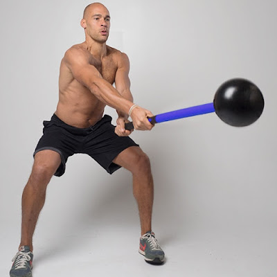 MostFit Core Hammer Is A Hammer That Holds Big Rubber Ball On The End Of It For Full Body Workout