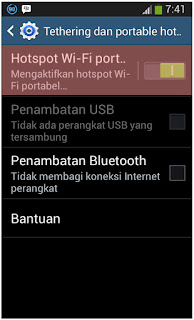 Cara Share Koneksi Internet via Wi-Fi Android