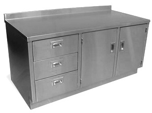 Cabinet Stainless  Steel  Rey 1103D