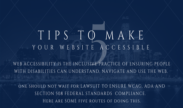 5 Tips to Make Your Web Accessible 