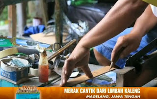 Mantan Sopir angkut di seputaran daerah Magelang, Jawa Tengah. Ia pensiun dari pekerjaan itu sejak tahun 1987. Ketika itu pula ia tertarik untuk menggeluti pekerjaan barunya sebagai pembuat replika binatang berbahan kaleng bekas. (5 Agustus 2015).