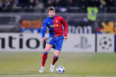 Gerard Pique Barcelona Soccer Player