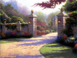 Lukisan Pemandangan Indah Oleh Thomas Kinkade