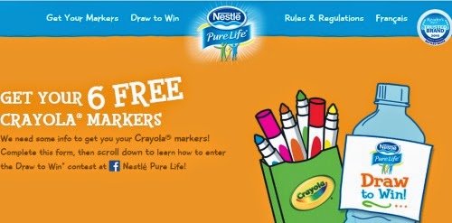 Nestle Pure Life Free Crayola Makers + Draw to Win Contest