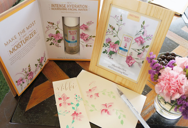 a photo of Burt's Bees Intense Hydration Nourishing Water Launch