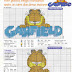 punto de cruz especial Garfield