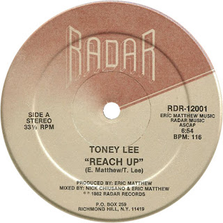 Reach Up (Original 12" Mix) - Toney Lee