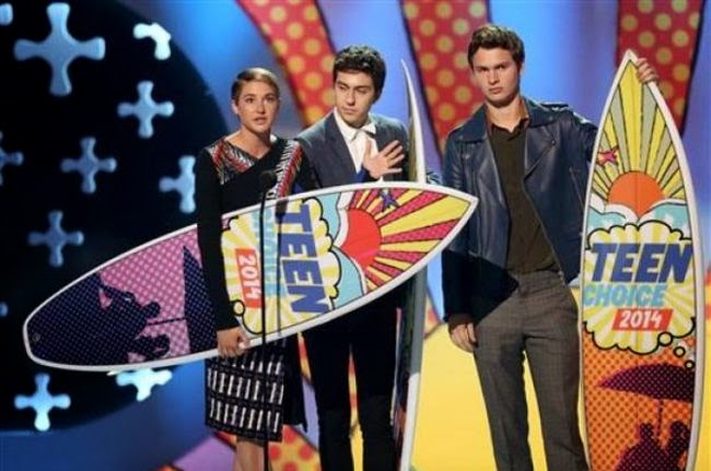 The Fault In Our Stars Menang Besar di Teen Choice Awards 2014