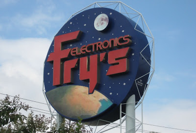 Fry's Electronics in Webster (Southeast of Houston)