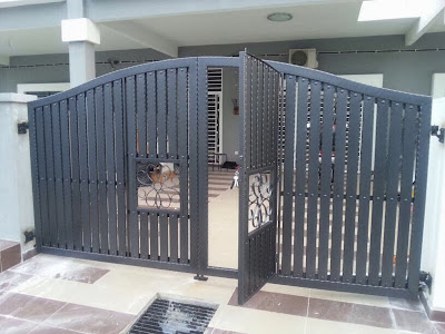  Pintu  gate automatik