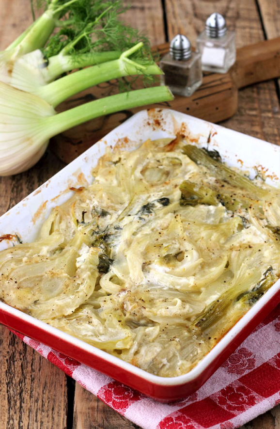  Gratin de Fenouil Dukan à la Cancoillotte