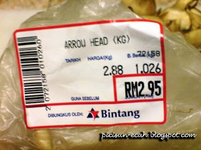 Harga ArrowHead Kat Bintang Supermarket..