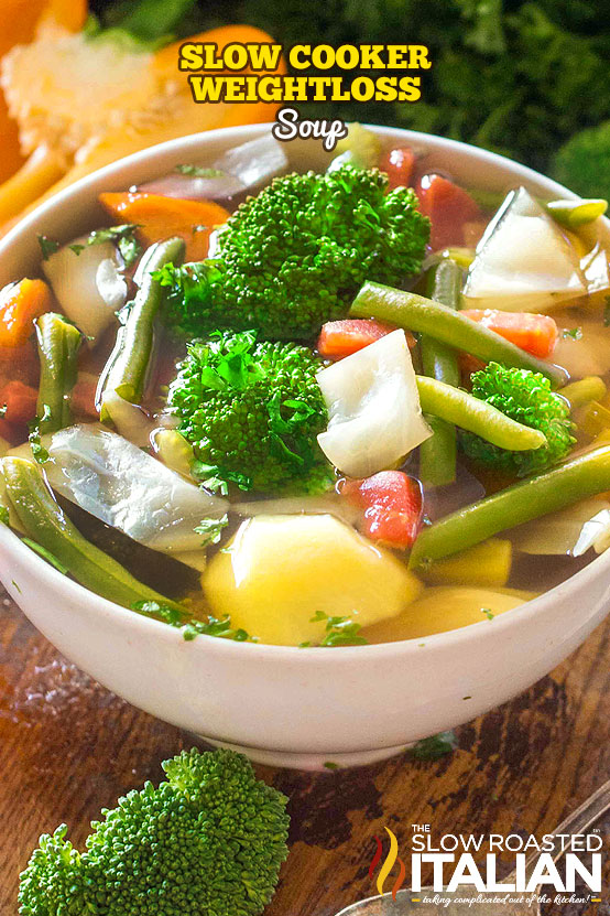 Slow Cooker Weight Loss Soup With Video