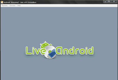 Tela do Live Android