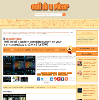 Call It A Fiver - Screenshot - Monetise Skills / Talents Online!