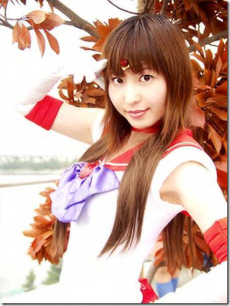 sailor moon cosplay - sailor mars / hino rei