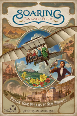 Soaring Fantastic Flight Poster Tokyo DisneySea