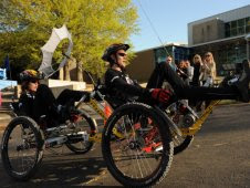 The International Space Education Institute of Leipzig, Germany, won the high school division of the 2010 Great Moonbuggy Race