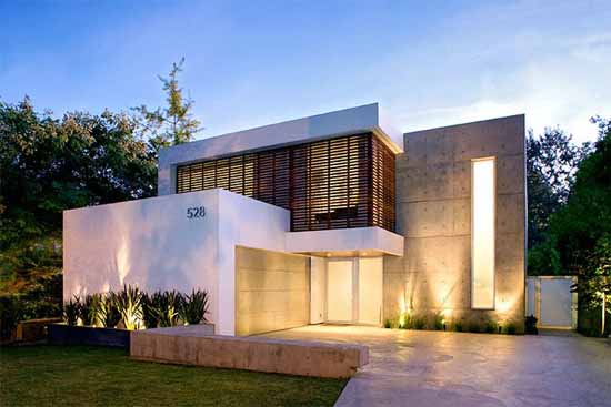 Arquitectura  Arquidea: Casa minimalista en California por Steve Kent
