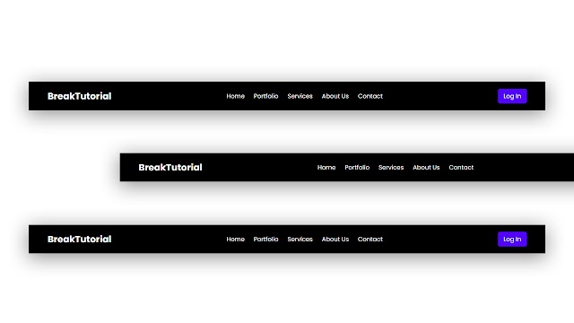 Navbar CSS Tutorial Navbar Design Using HTML and CSS with Source Code - Break Tutorial