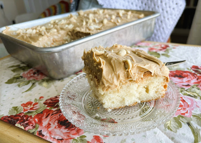 Peanut Butter Sheet Cake