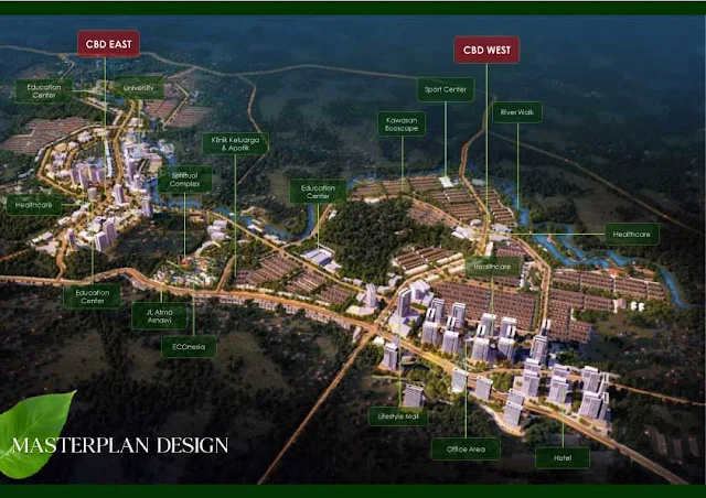 masterplan paradise serpong city 2