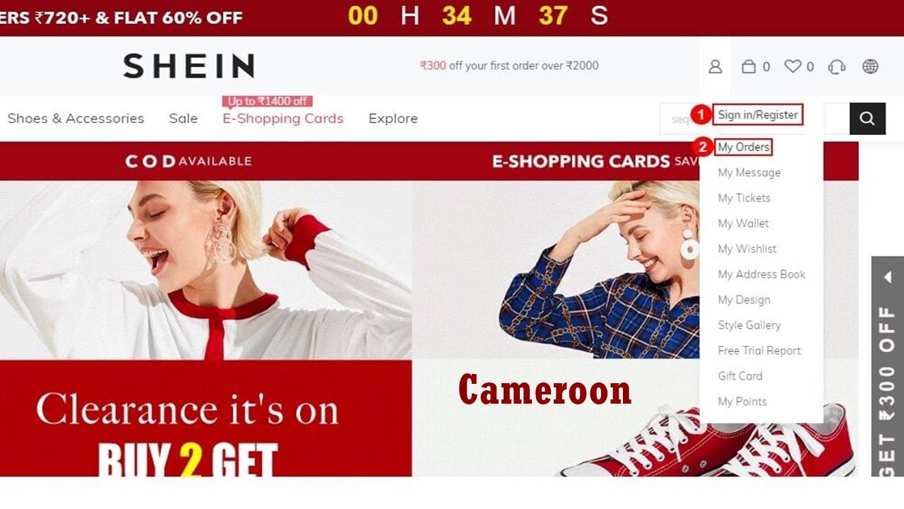 Does Shein Ship to Cameroon?
