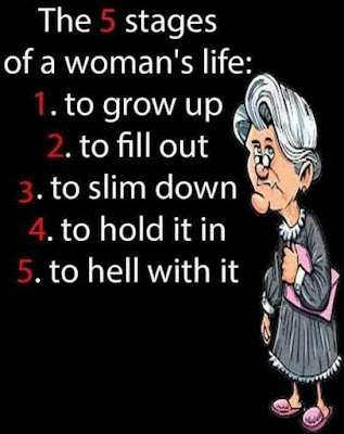 5 stages to a womens life