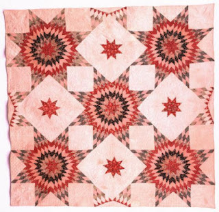 Sunburst Star and Puritan Star Quilt Sarah Kyle