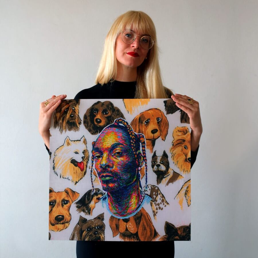 05-Snoop-Dogg-Embroidery-Drawings-Danielle-Clough-www-designstack-co