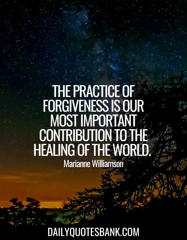 Spiritual Quotes About Forgiveness and Healing