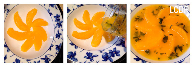 Receta de naranjas aromatizadas en su jugo 04